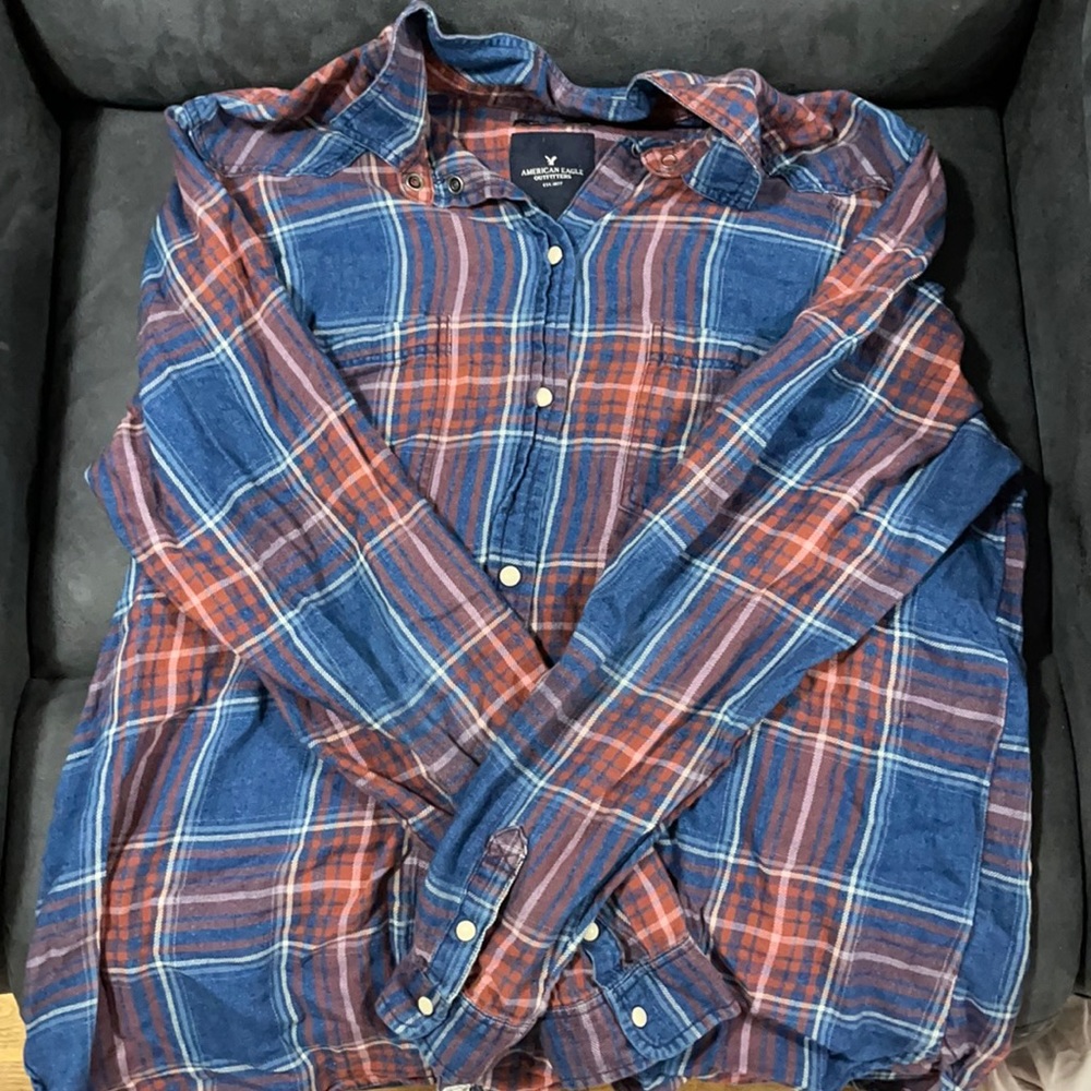American Eagle button down flannel